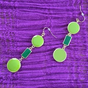 60’s Dangly Earrings - So Fun, Brand New!
